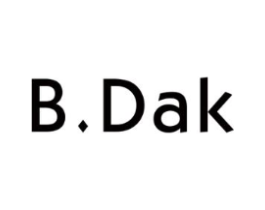 B.DAK商标原图 第25类服装鞋帽