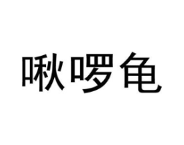 啾啰龟商标原图 第25类服装鞋帽