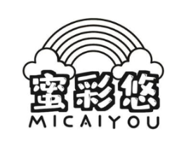 蜜彩悠商标原图 第25类服装鞋帽