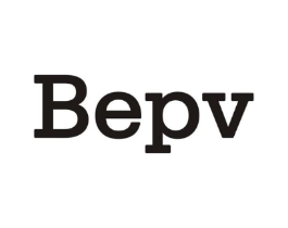 BEPV商标原图 第25类服装鞋帽