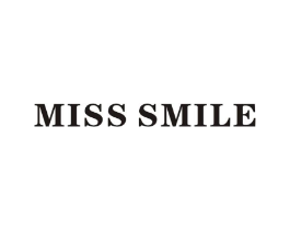MISS SMILE商标原图 第25类服装鞋帽