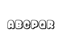 ABCPQR商标原图 第25类服装鞋帽