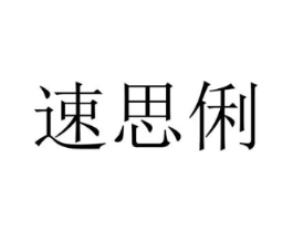 速思俐商标原图 第25类服装鞋帽