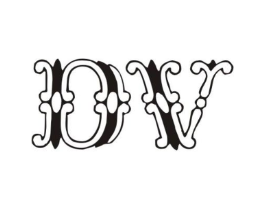 DV商标原图 第25类服装鞋帽