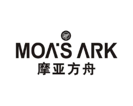 摩亚方舟  MOA‘S ARK商标原图 第25类服装鞋帽