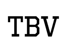 TBV商标原图 第25类服装鞋帽