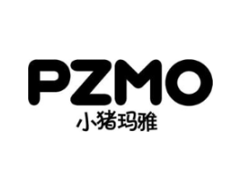 小猪玛雅 PZMO商标原图 第25类服装鞋帽