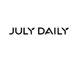 JULY DAILY商标原图 第25类服装鞋帽