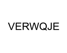 VERWQJE商标原图 第25类服装鞋帽