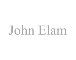 JOHN ELAM商标原图 第25类服装鞋帽
