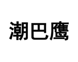 潮巴鹰商标原图 第25类服装鞋帽