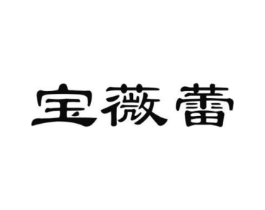 宝薇蕾商标原图 第25类服装鞋帽