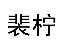 裴柠商标原图 第25类服装鞋帽