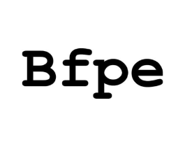 BFPE商标原图 第25类服装鞋帽