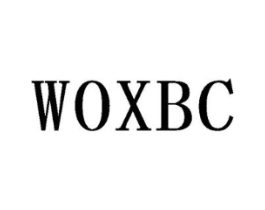 WOXBC商标原图 第25类服装鞋帽