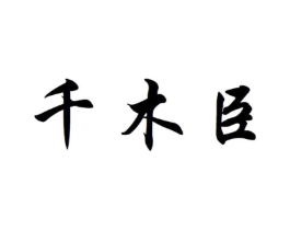 千木臣商标原图 第25类服装鞋帽