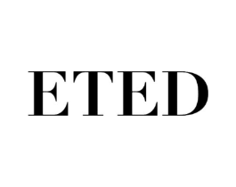ETED商标原图 第25类服装鞋帽