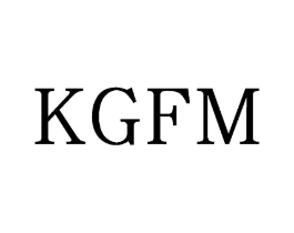 KGFM商标原图 第25类服装鞋帽