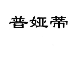 普娅蒂商标原图 第25类服装鞋帽
