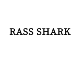 RASS SHARK商标原图 第25类服装鞋帽