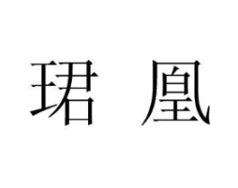 珺凰商标原图 第25类服装鞋帽