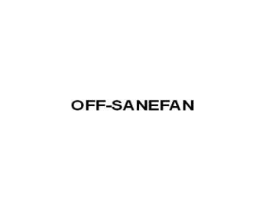 OFF-SANEFAN商标原图 第25类服装鞋帽
