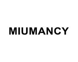 MIUMANCY商标原图 第25类服装鞋帽