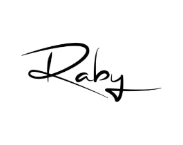 RABY商标原图 第25类服装鞋帽