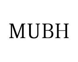 MUBH商标原图 第25类服装鞋帽