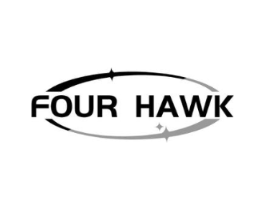 FOUR HAWK商标原图 第25类服装鞋帽