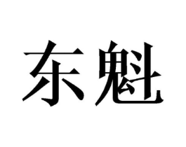 东魁商标原图 第25类服装鞋帽