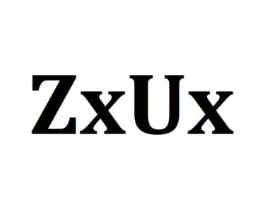 ZXUX商标原图 第25类服装鞋帽