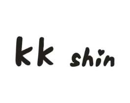 KK SHIN商标原图 第25类服装鞋帽