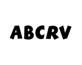 ABCRV商标原图 第25类服装鞋帽