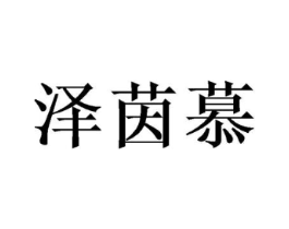 泽茵慕商标原图 第25类服装鞋帽