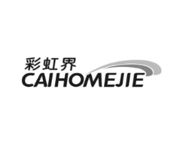 彩虹界 CAIHOMEJIE商标原图 第25类服装鞋帽