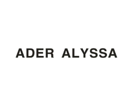 ADER ALYSSA商标原图 第25类服装鞋帽