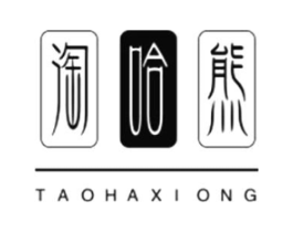 淘哈熊商标原图 第25类服装鞋帽