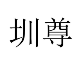 圳尊商标原图 第25类服装鞋帽