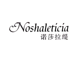 诺莎拉缇 NOSHALETICIA商标原图 第25类服装鞋帽