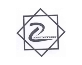 Z ZANETOFFKEEY商标原图 第25类服装鞋帽