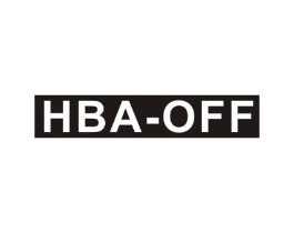 HBA-OFF商标原图 第25类服装鞋帽