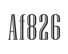 AF 826商标原图 第25类服装鞋帽