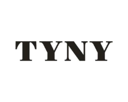 TYNY商标原图 第25类服装鞋帽