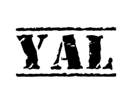 YAL商标原图 第25类服装鞋帽