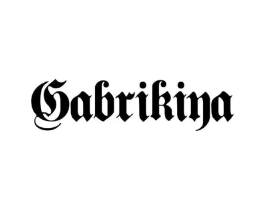 GABRIKIYA商标原图 第25类服装鞋帽