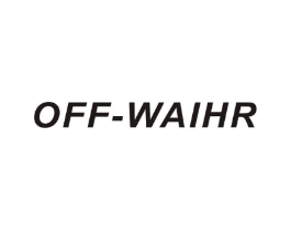 OFF-WAIHR商标原图 第25类服装鞋帽