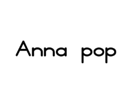 ANNA POP商标原图 第25类服装鞋帽