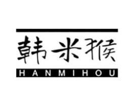 韩米猴商标原图 第25类服装鞋帽