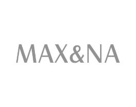 MAX&NA商标原图 第25类服装鞋帽